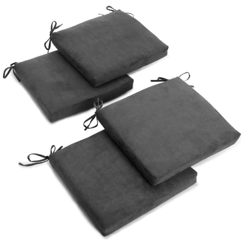 Outdoor 3'' Seat Cushion, Grey