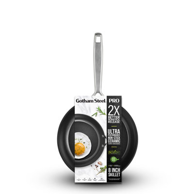 Poêle à frire antiadhésive 8 po Gotham Steel Pro Ultra