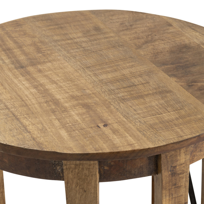 Laarni Solid Wood End Table