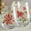Lenox Butterfly Meadow Holiday Stemless Wine Glasses, Set Of 4