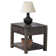 Mulliken Solid Wood End Table with Storage