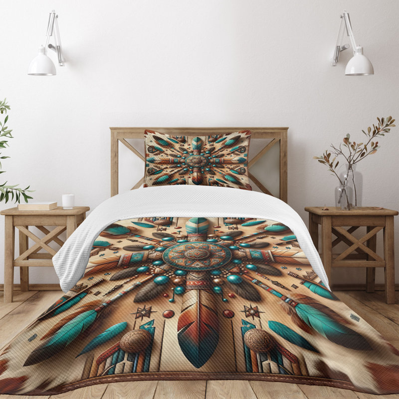 Polyester Coverlet, Twin Coverlet / Bedspread + 1 Standard Sham