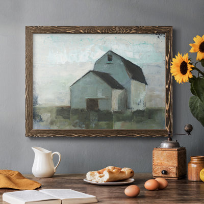 Barn at Sunset I, reproduction d'art sur toile
