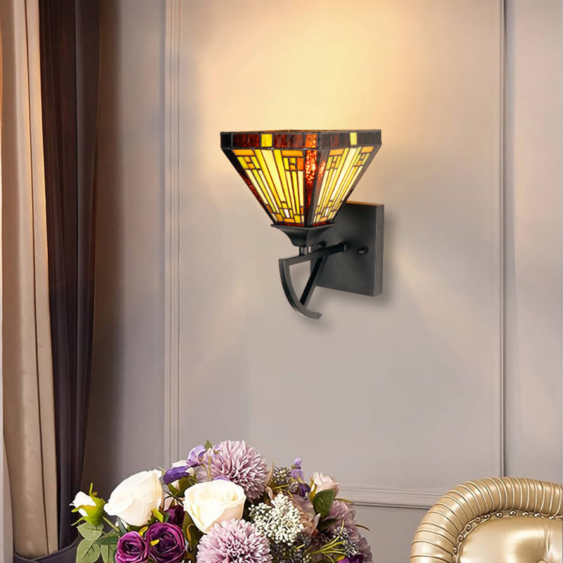 Mission Steel Armed Sconce