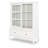 Display Cabinet (Reversible Back Panel, 2 Sliding Doors, 2 Glass Shelves, 2 Puck Lights, 2 Drawers)-110843813