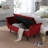 Velvet Upholstered Storage Bench-1372117919