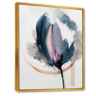 Délice de tulipe mauve - imprimé