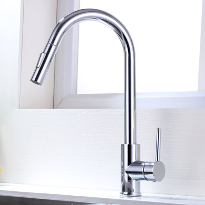 Pull Down Single Handle  Kitchen sink Faucet