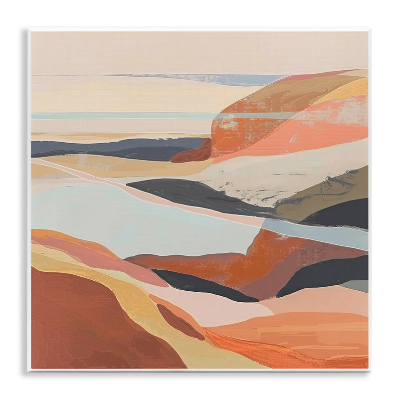 «Windy Desert Hills», art mural par Irena Orlov