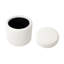 43cm Wide Cylinder Striped Standard Ottoman