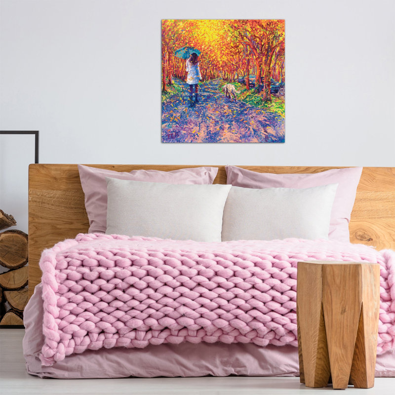 "iris-vent blanc manteau" , reproduction d’art sur toile tendue, H 37 po x l 37 po x P 1,5 po, Pas de tapis, Toile tendue