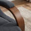 Fauteuil inclinable Kayla Gray Power Lift avec chauffage et massage - gravité zéro, inclinaison à 180 °, confort chenille