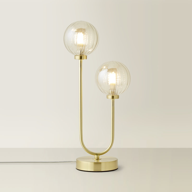 Glass Table Lamp, Yes