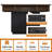 LED Lift-Top Coffee Table with Massive Hidden Storage-1324417523
