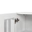 Armoire murale, présentoir à porte vitrée