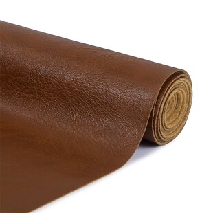 Faux Leather Fabric 1 Yard 54 x 36 Soft Solid Color Crafts Material 0.9mm  Thick Perfect for Upholstery Covers, Bags, Leather Clothing and