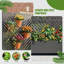 Boîte à fleurs en métal avec treillis Euel-1151764648-1163256947-1169509018