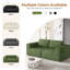 2 Seater Corduroy Sofa-1960408542