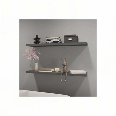 Grey Floating Shelf