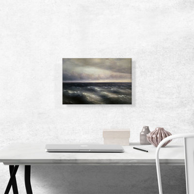 " The Black Sea 1881 " by Ivan Aivazovsky Painting Print