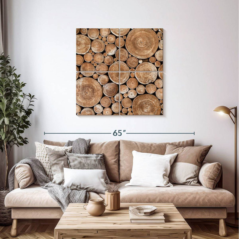 Senne Tree Stumps, 38" H x 38" W
