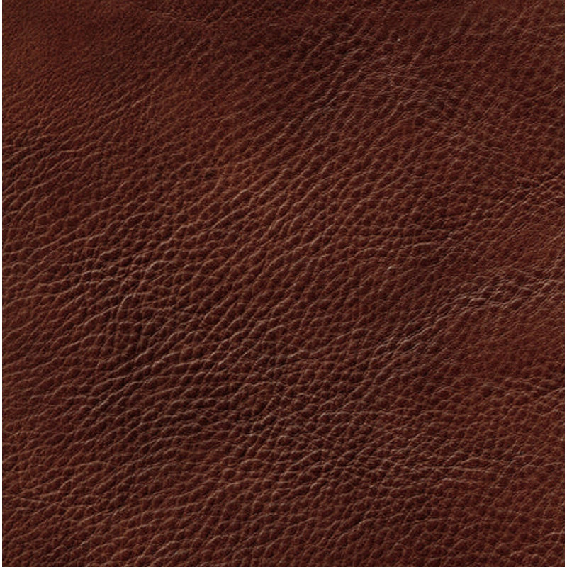 Canapé en cuir Maybell, Cuir véritable rouge Maybell