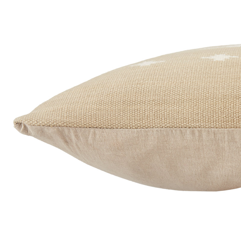Oreiller rectangulaire en coton Estela, Housse de coussin seulement - sans coussin