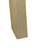 Console Table, Tall C Shaped Design, 63 Inch Light Brown Wood Body