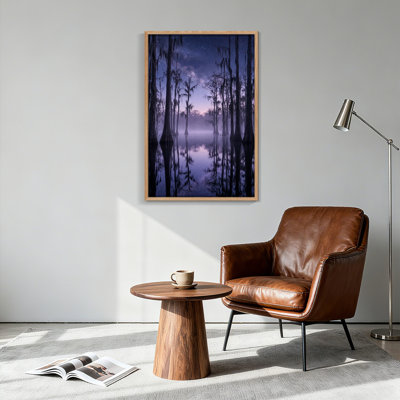 Ensemble de 1 tableau sur toile « Marais mystique »