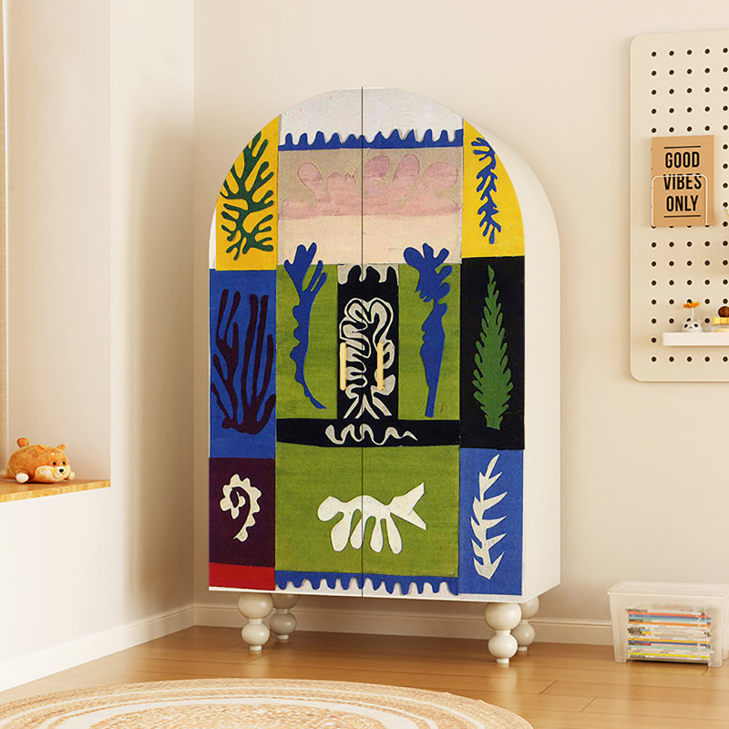 Garde-robe de chambre à coucher créative française, Beige