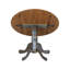 Philipston Extendable Round Solid Wood Dining Table-1410443601-1416398433