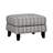 Farmhouse Indigo Accent Ottoman