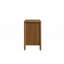 Commode 6 tiroirs en bois et rotin