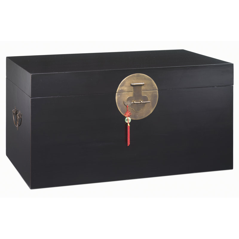 Hangzhou Blanket Chest, Black Lacquer