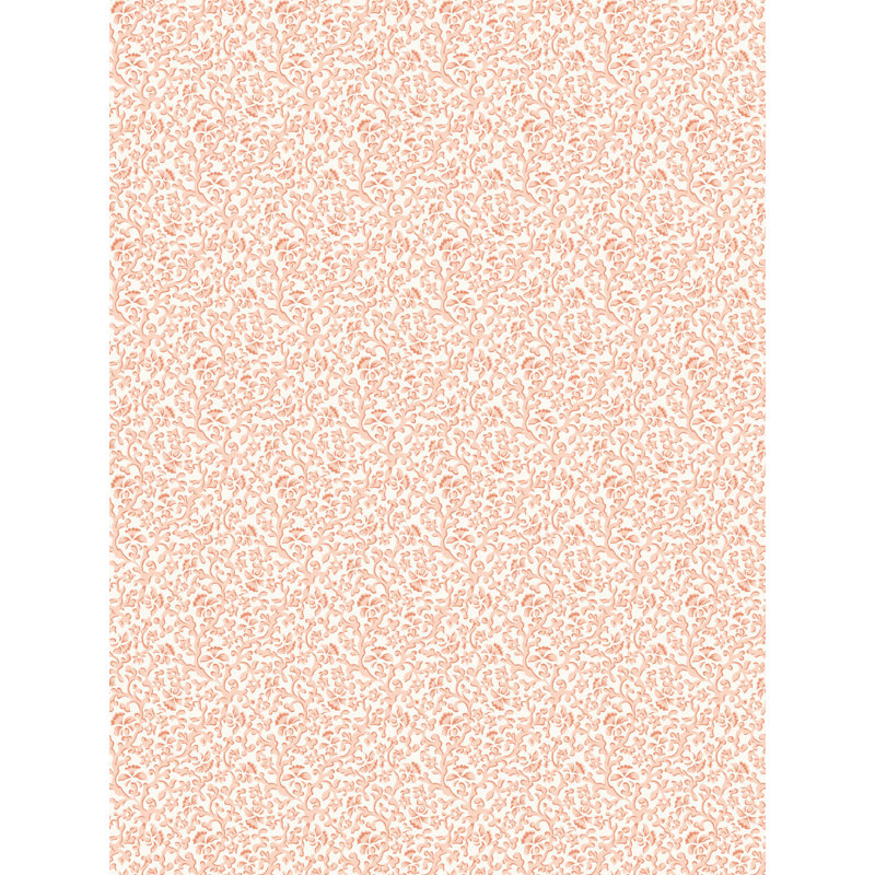 BANDBOX WALLCOVERING, Peach