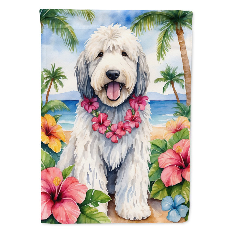 Drapeau pour animal à double face H 40 po x l 28 po