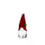 Ensemble d'ornement 12 pièces gnome en peluche avec chapeau à paillettes