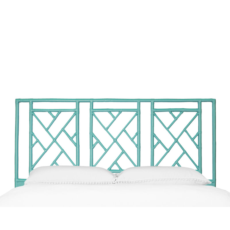 Olga Platform Bed, Turquoise, King