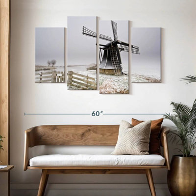 Alvord Winter Windmill