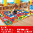 KidCarpet.com Noah's Ark Sunday School Rug, 6'x8'6" Rectangle-10330215
