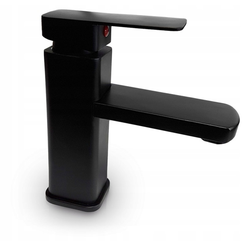 Stm Cubic Bathroom Faucet Black Wt3017