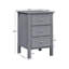 40cm W Manufactured Wood Bedside Table