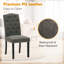 Chaise capitonnée rembourrée à dossier solide-2138021278-2138021265
