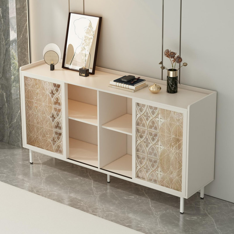 Armoire de rangement rustique de style rétro