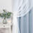 Fortuna Brockham Solid Tulle Overlay Room Darkening Grommet Curtain Panels-1636279551-1636324683