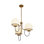Lustre moderne 3 lumières 23 po Krech