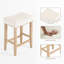 Rakestraw 25.75" Counter Stool with Wood Frame-99314794-99314793