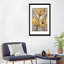Ocre et tulipes grises I - reproduction sur toile-32562981-72126823