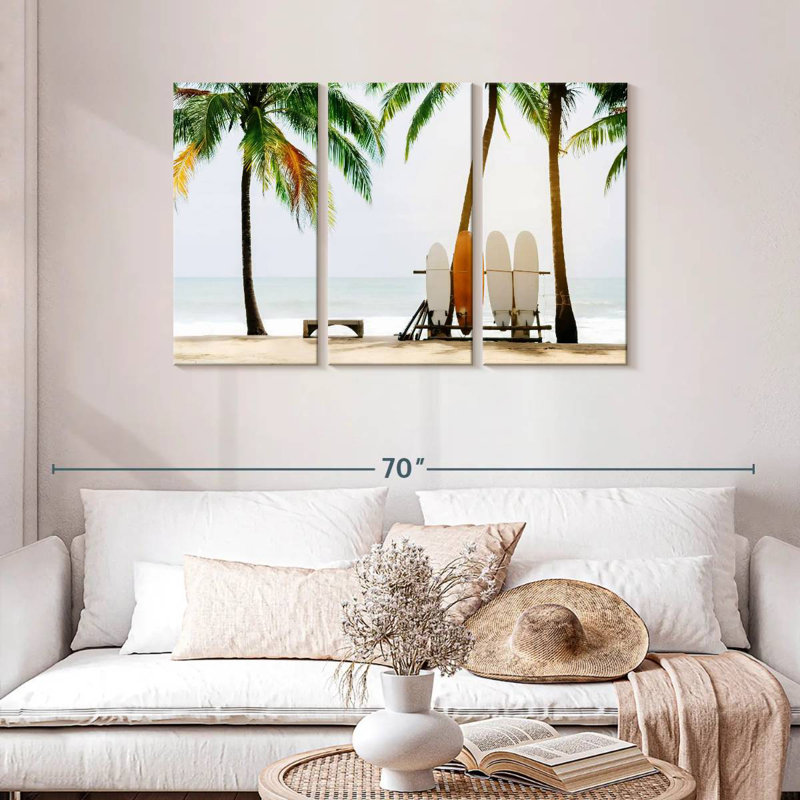 Senne Surfing Haven, 28" H x 45" W