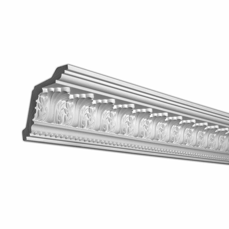 Acanthe et pois H 5 po x l 96 po x P 4 3/8 po